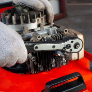 Image of lawnmower repair